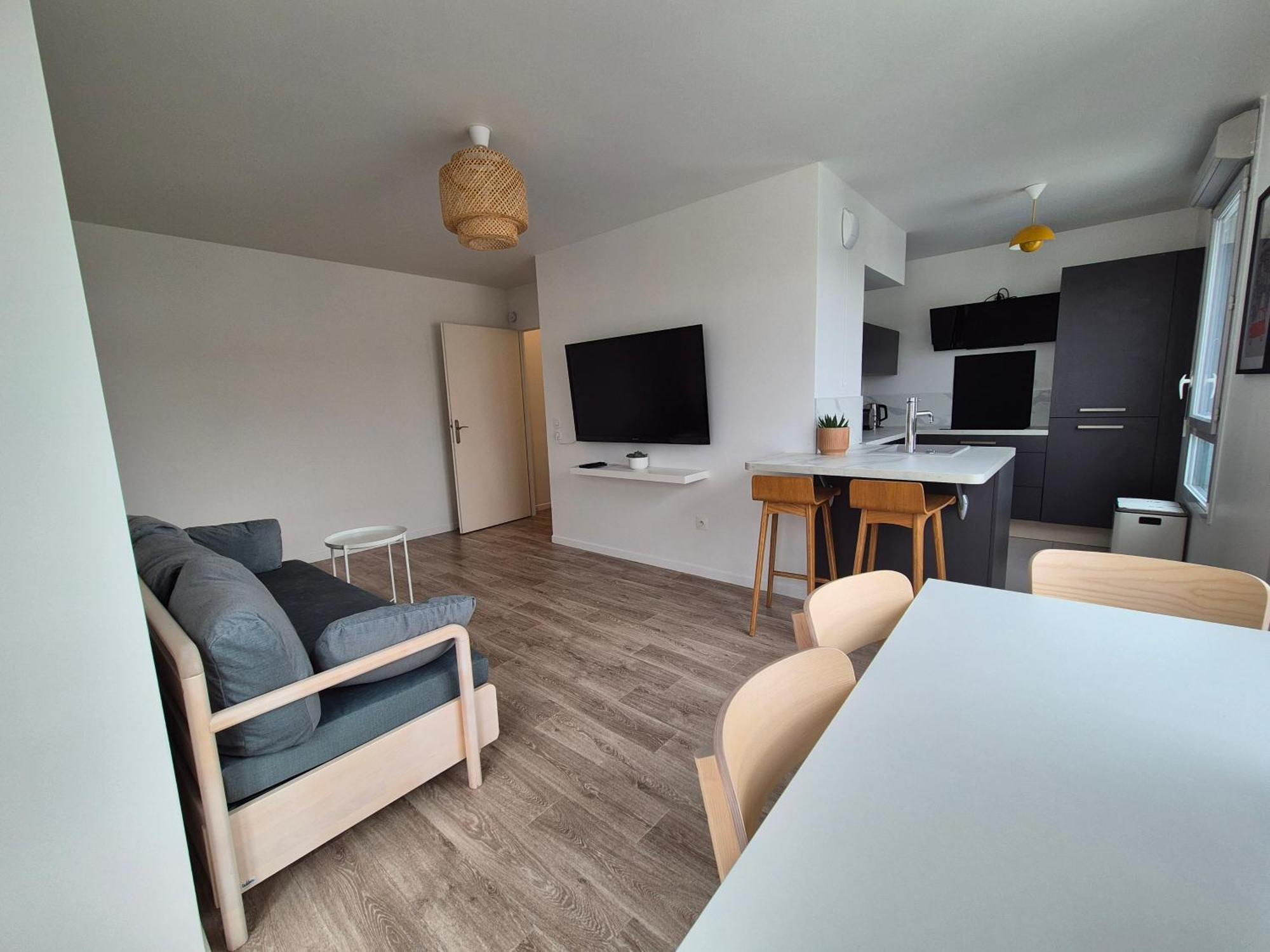 Appartement Les Portes Du Stade Сен Дени Екстериор снимка